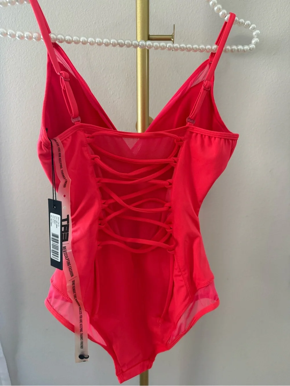 TA3 MESHY ONE PIECE SWIMSUIT - Picture 4 of 7